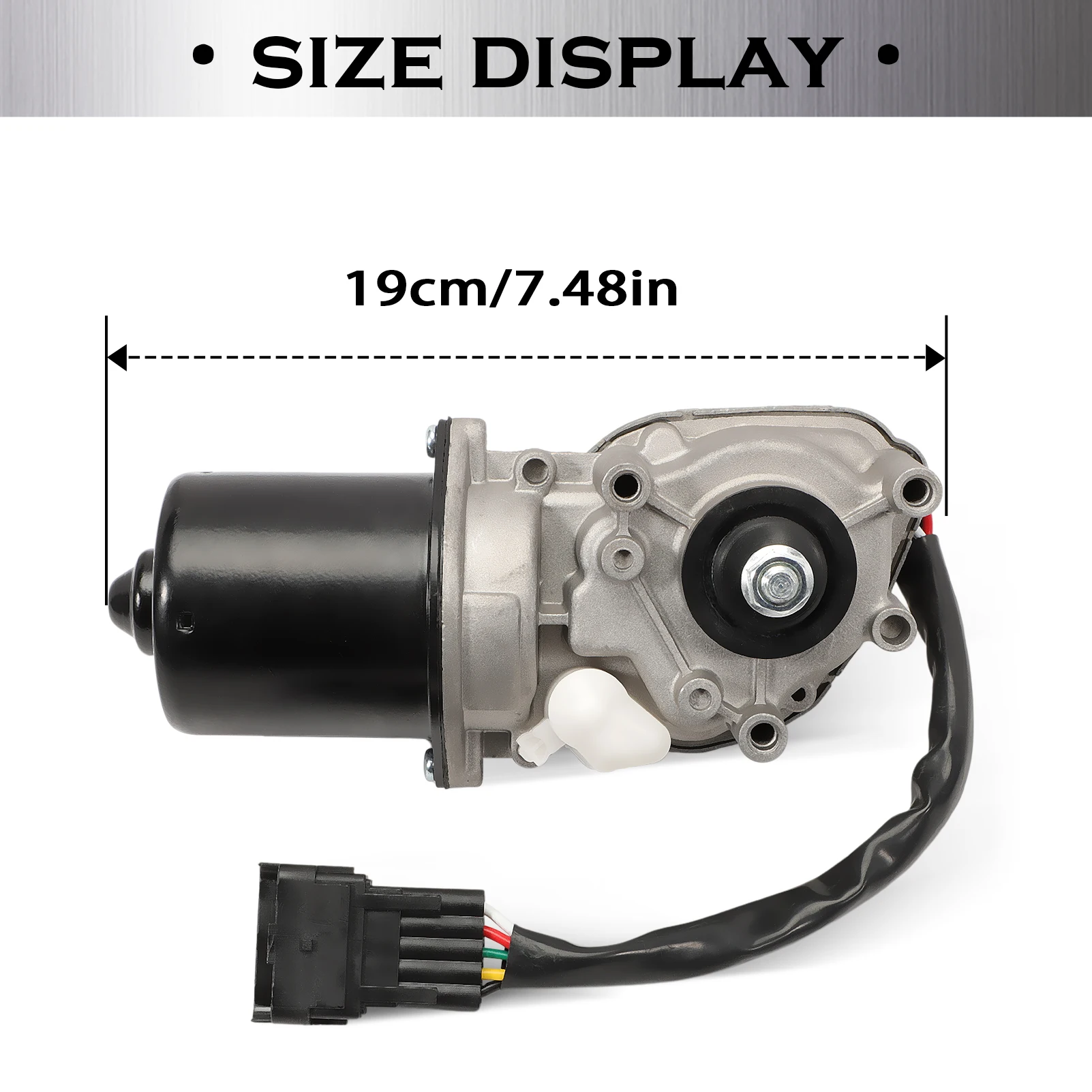 Motor limpiaparabrisas QAC para Renault Trafic II, Vivaro A, Primastar 2001-2014 - imagen 2