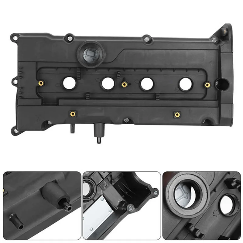 Hyundai 22410-26013 Cubierta de valvula negra para Accent 1.6 01-04 - imagen 3