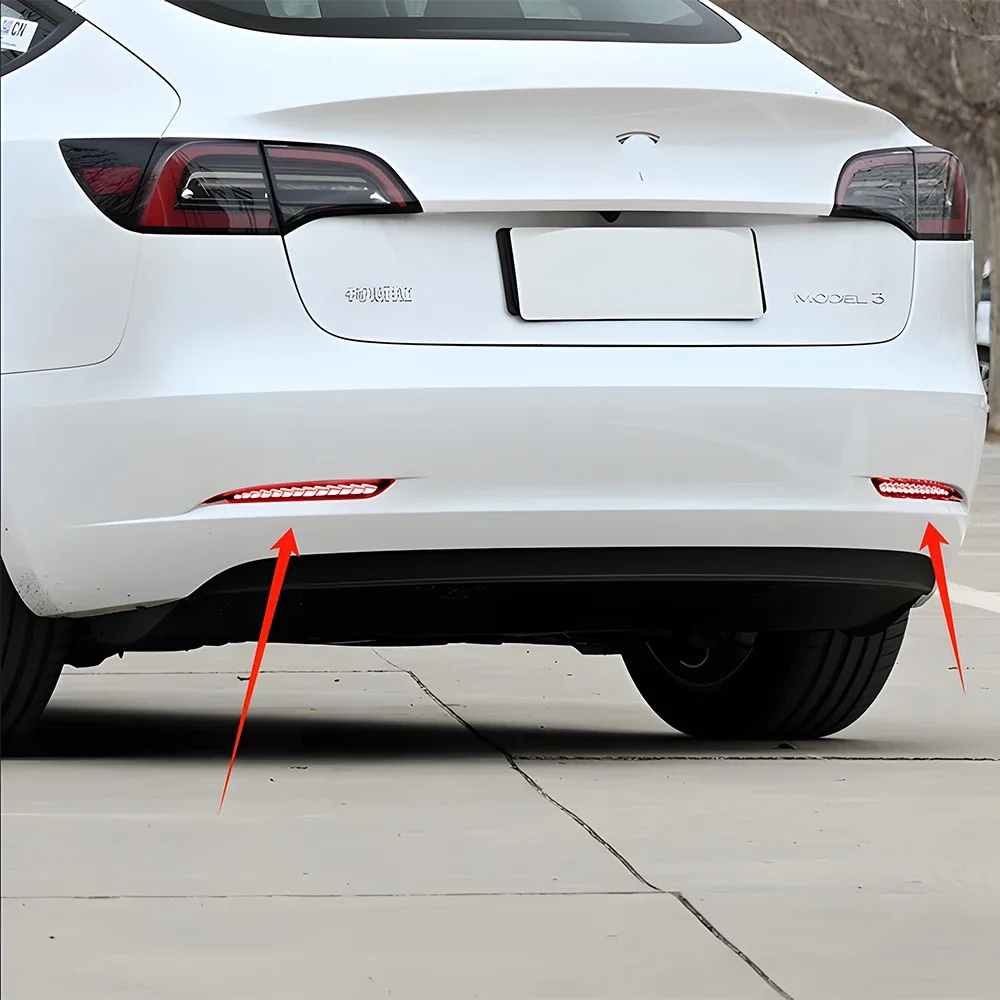Kit luces LED dragon scale parachoques Tesla Model 3/Y 2019-2022 - imagen 5