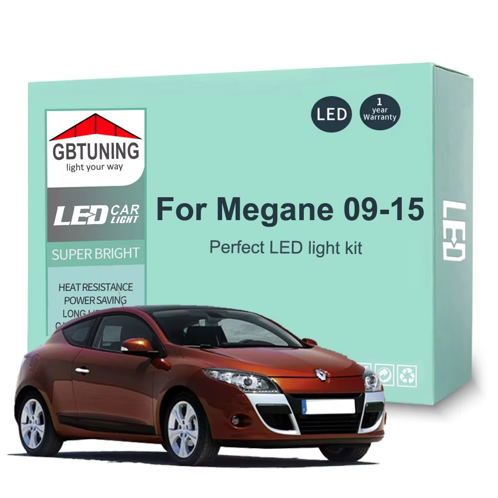 Bombillas LED Canbus Interior – Renault Megane 3 MK3 2009-2015