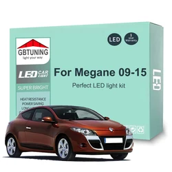 Bombillas LED Canbus Interior – Renault Megane 3 MK3 2009-2015