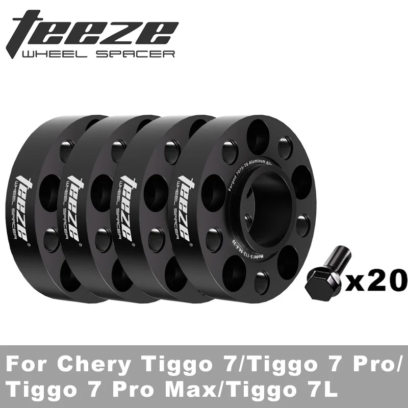 Espaciadores de rueda de aluminio para Chery Tiggo 7 Pro Max 7L