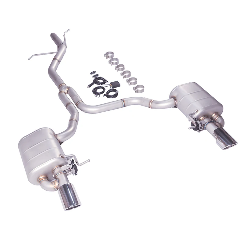 Escape cat-back con válvula regulable para Audi Q5 2.0 T (2009-2016)