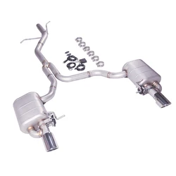 Escape cat-back con válvula regulable para Audi Q5 2.0 T (2009-2016)