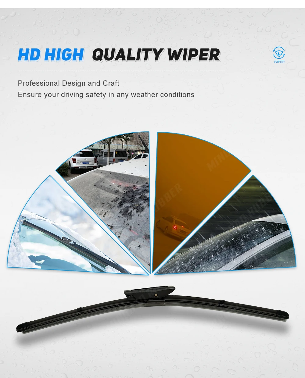 Limpiaparabrisas de alta calidad