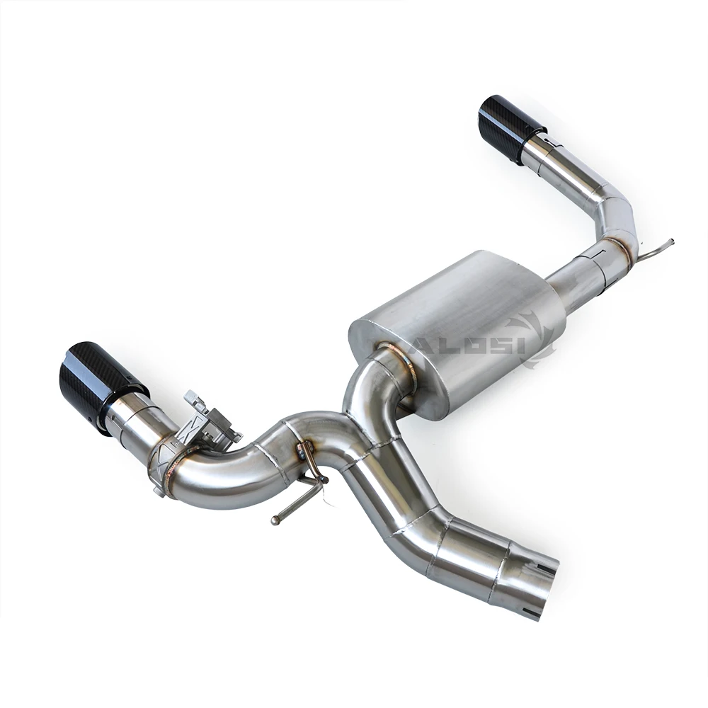 Tubo escape trasero con válvula para BMW 3 Serie F30 2.0T N20 - imagen 4
