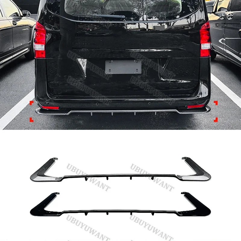 Difusor trasero Mercedes-Benz Vito W447 2016-2023 con labio