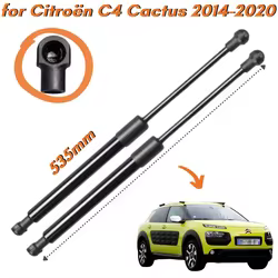 Amortiguadores de maletero de carbono Citroën C4 Cactus 2014-2020
