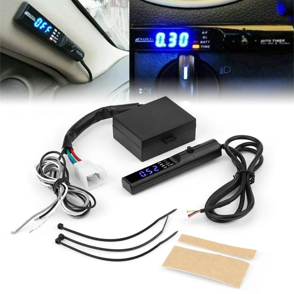 Temporizador turbo universal con pantalla LED digital para coche