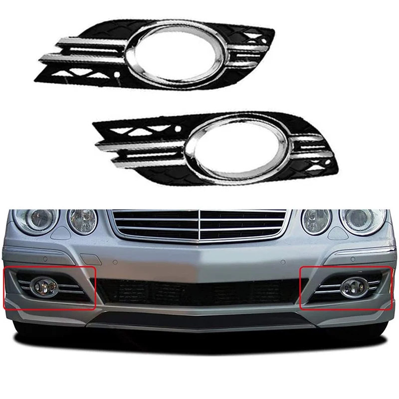 Parrilla antiniebla cromada A2118851174 – Mercedes Clase E W211 - imagen 2