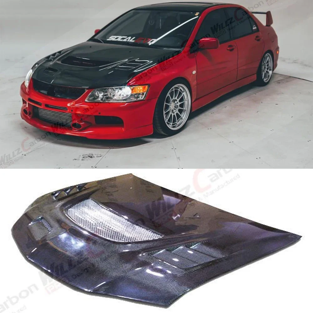 Capó de fibra de carbono para Evo Evo8-9