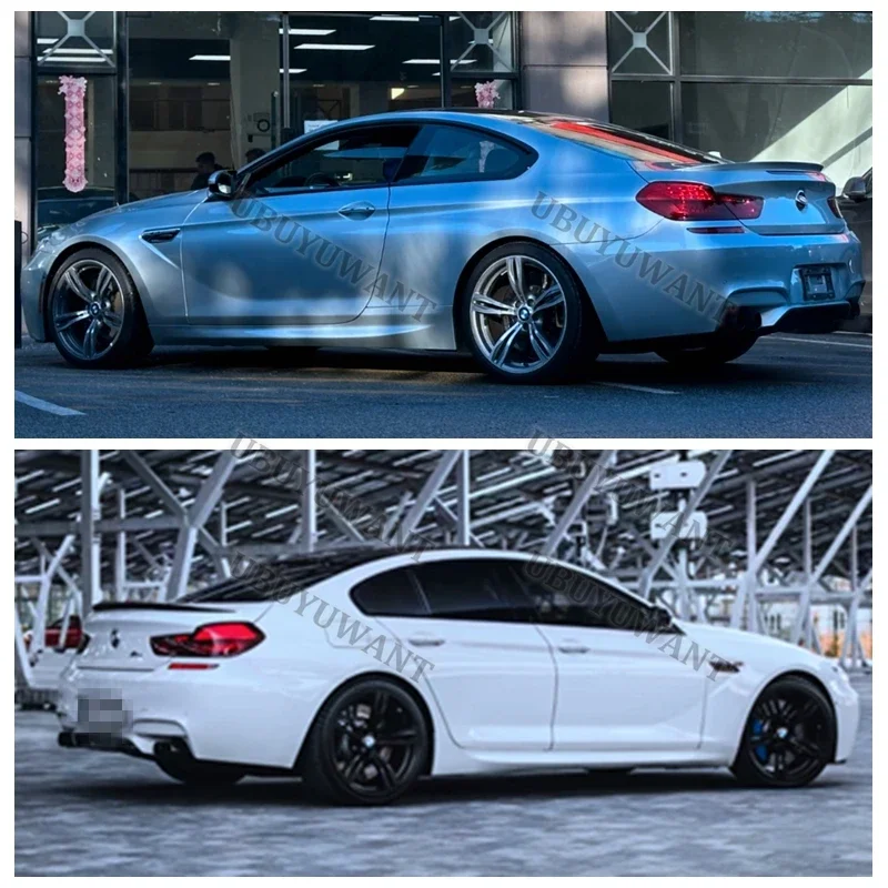 Alerón trasero de carbono para BMW M6 vista frontal