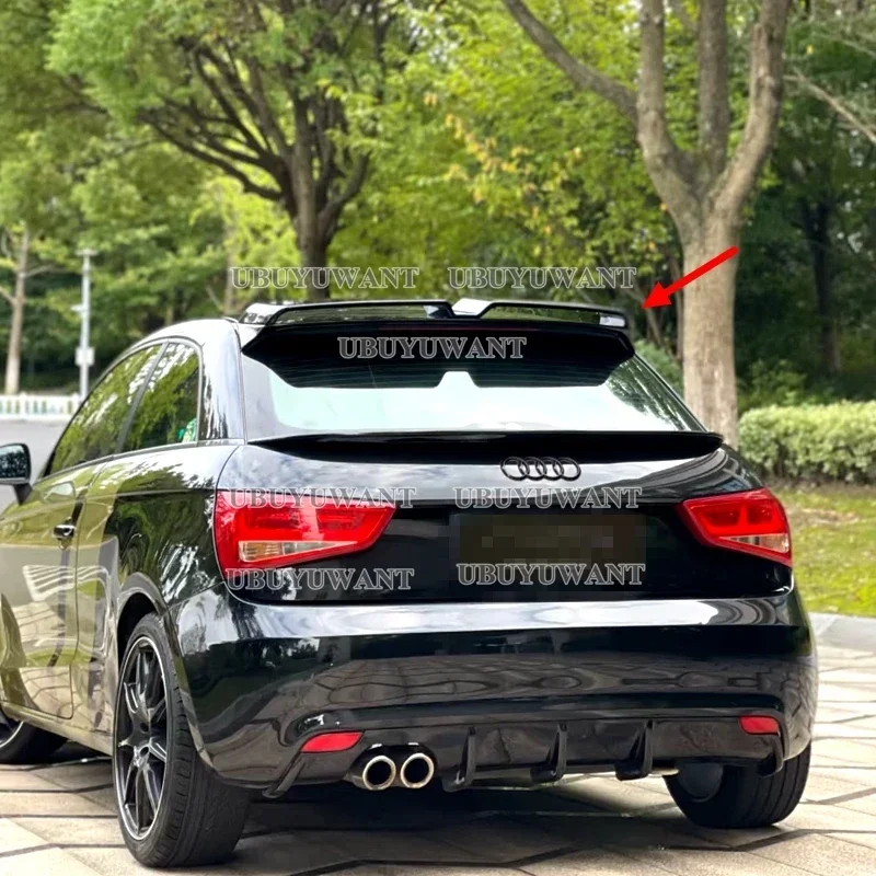 Kit alerón trasero techo fibra de carbono Audi A1 R18 2010-2014 - imagen 3