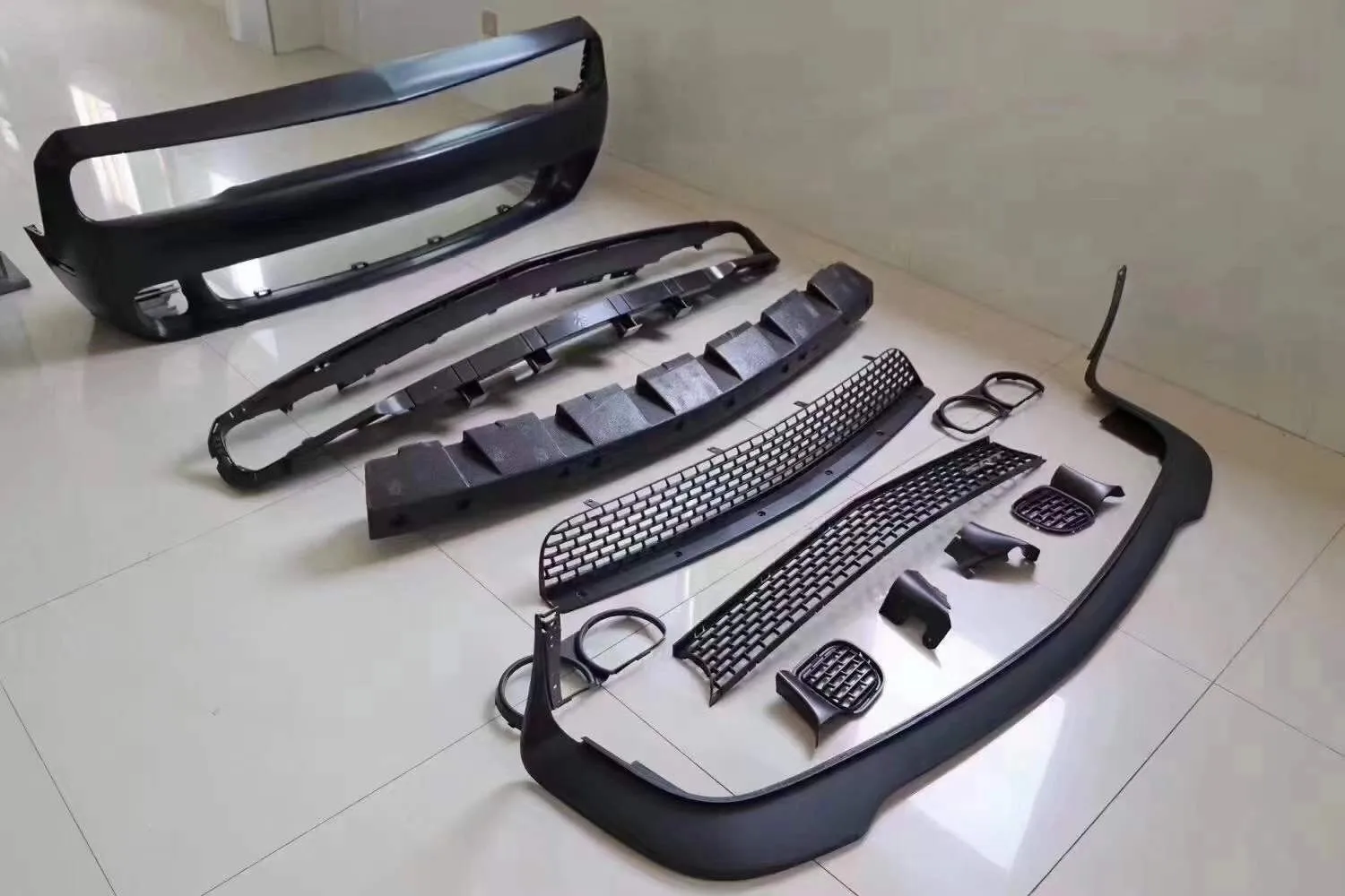 Para Dodge Challenger SRT Hellcat Car Facelift actualiza el Kit de carrocería a 2023 SRT Demon parachoques delantero guardabarros anchos protección de ruedas - imagen 5