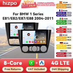 Radio multimedia Android 14 Hizpo para BMW Serie 1 E87 con CarPlay