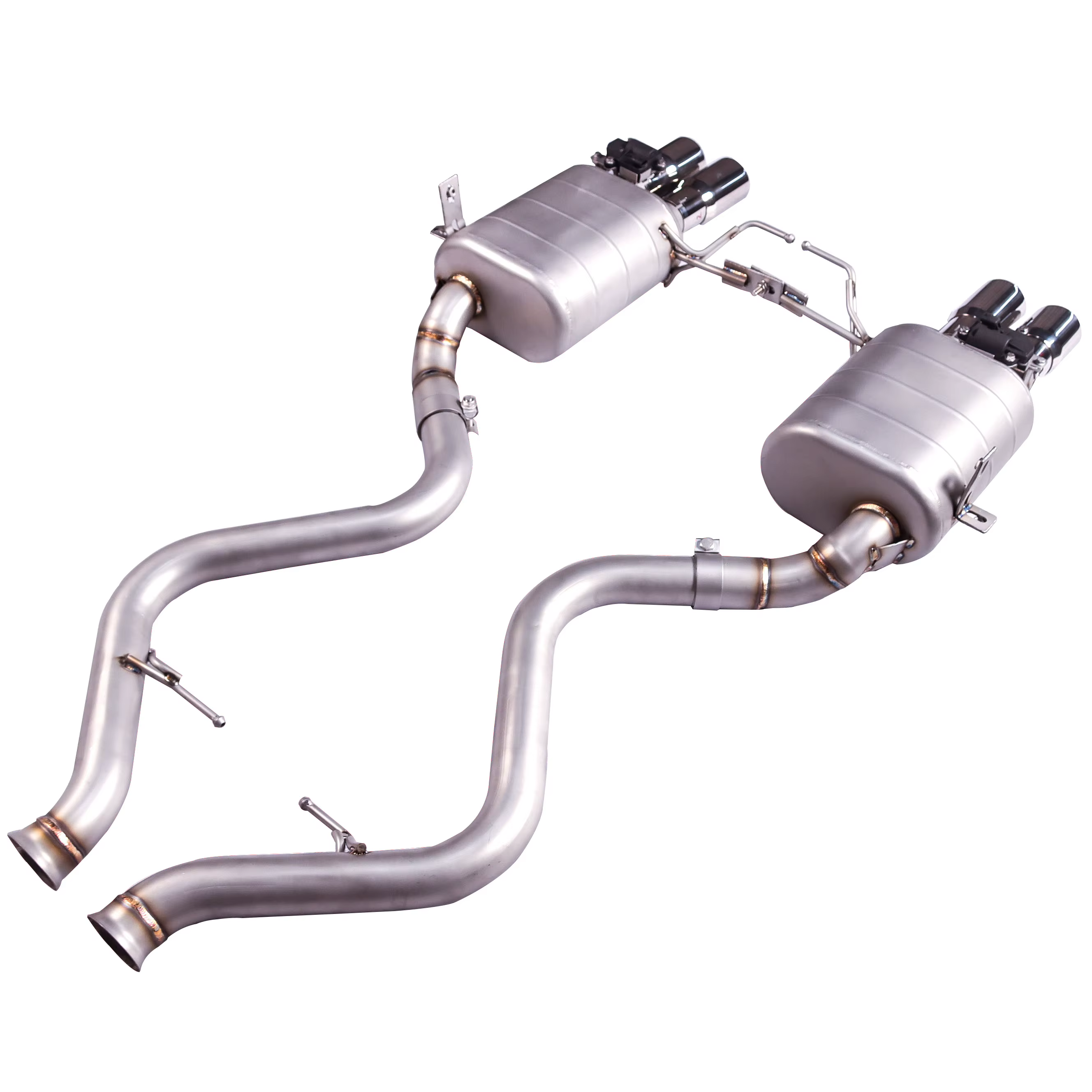 Escape GFC de acero inoxidable con válvula para BMW M3/M4 E90/E92/E93 - imagen 2