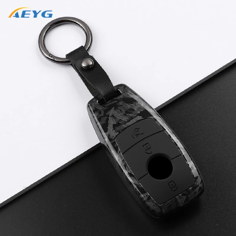 Funda llave Mercedes-Benz fibra de carbono – W176, W177, W205 - imagen 5