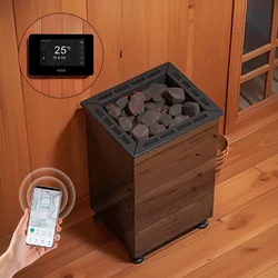 STEPON Estufa de sauna con control WiFi APP 4.5KW-18KW