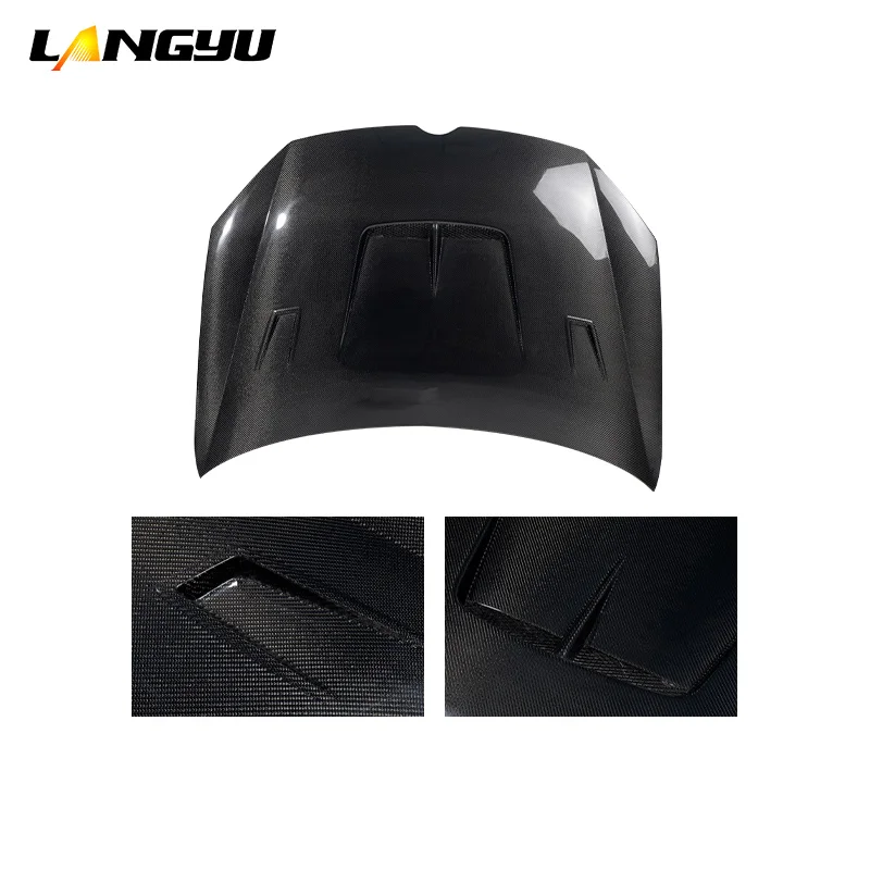 Capó delantero fibra de carbono Langyu para Volkswagen Golf 6 - imagen 5