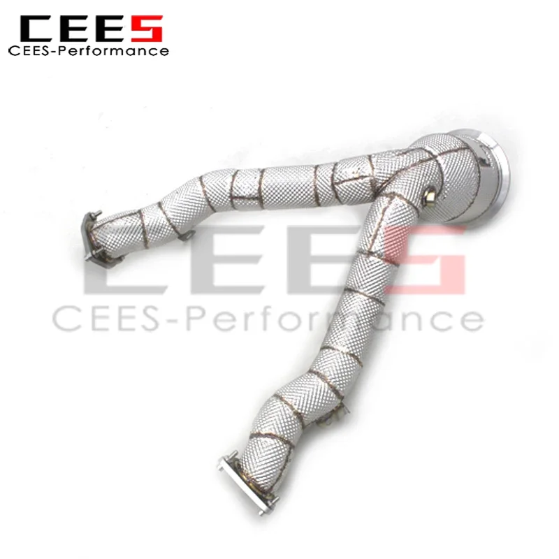 Downpipes para Porsche Macan 3.0T - Escape deportivo acero inoxidable - imagen 4