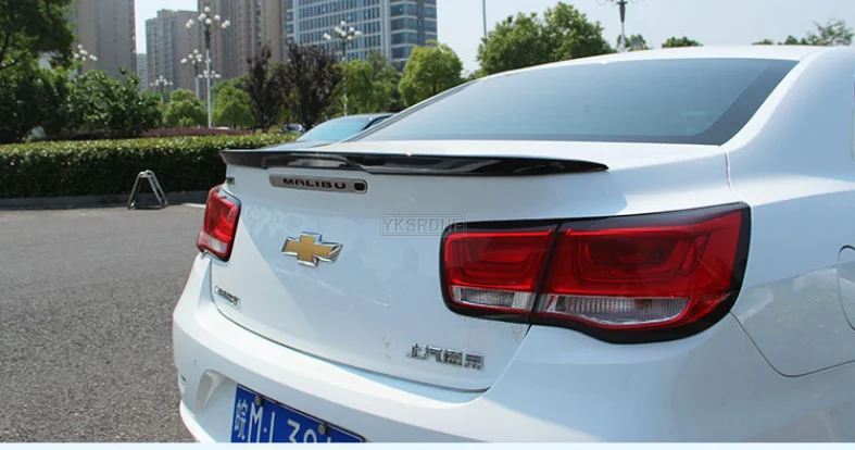 Alerón trasero para maletero Chevrolet Malibu 2012-2018 ABS negro brillante - imagen 2