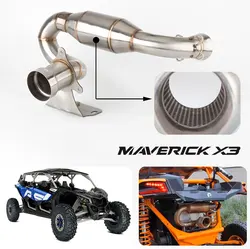 Silenciador de escape Can-Am Maverick X3 Turbo R/RR Max 2017-2023