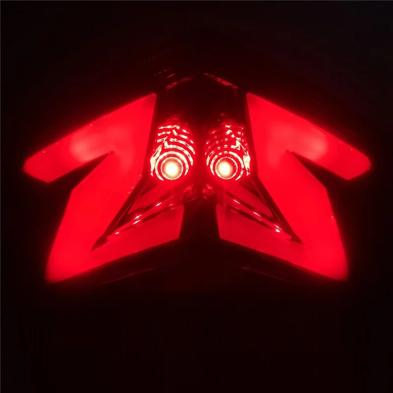 Piloto trasero con luz de freno e intermitentes para Kawasaki Z800, ZX-6R y Z125 - imagen 5