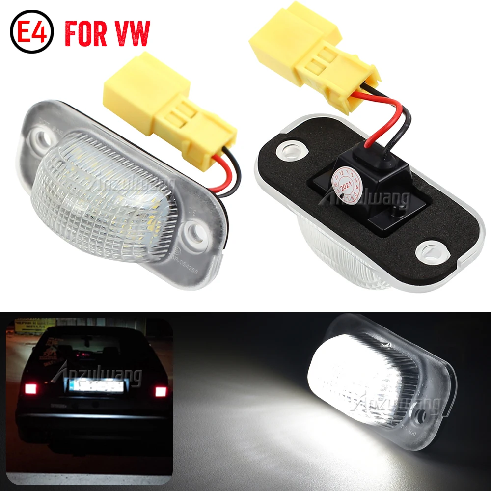 Luces LED matrícula Seat Toledo I, Golf II y Jetta II