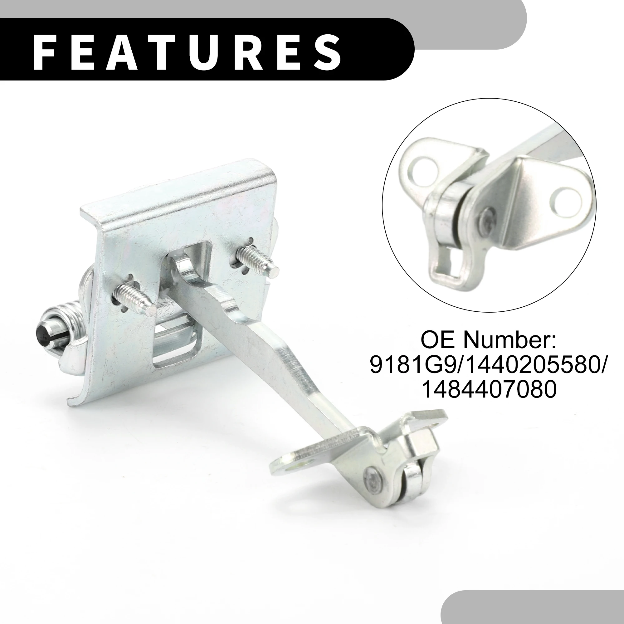 Autohaux limitador de tope de puerta Peugeot 807 9181G9 - imagen 4