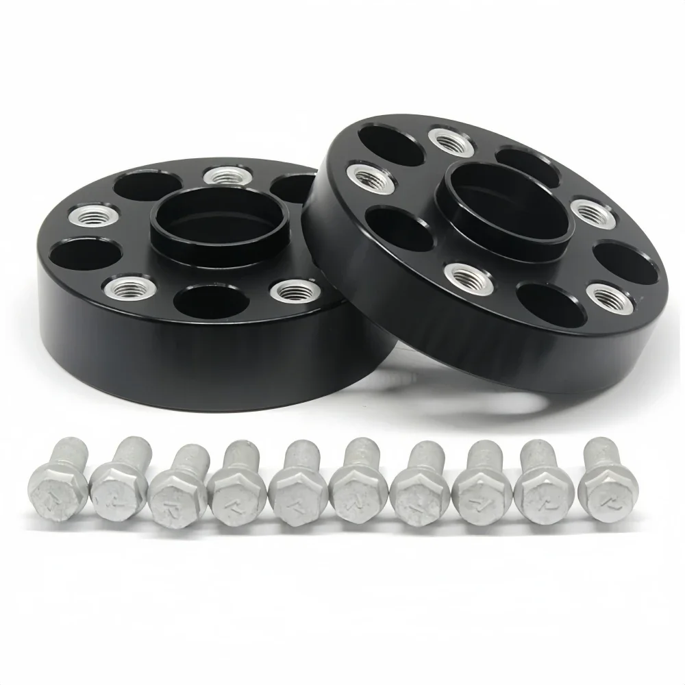 Espaciador de Rueda 25mm 5x112 CB 66,6 M14x1,5 – Audi BMW Mercedes - imagen 2