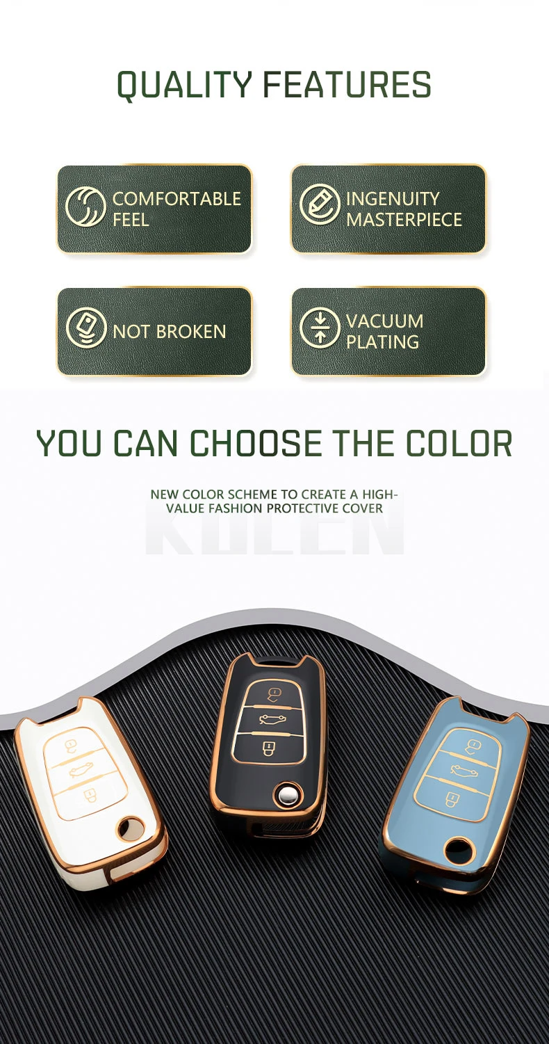 Compatibilidad visual de la funda para llave