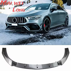 Kit labio alerón delantero negro – Mercedes CLA 2020-2023 AMG
