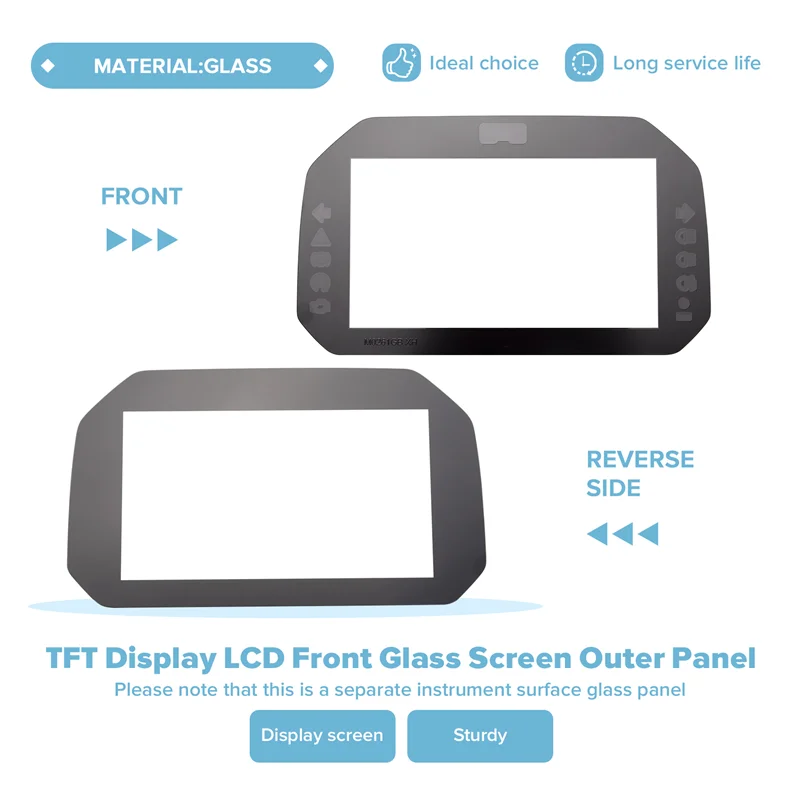 AB56-LCD Cristal frontal de pantalla BMW S1000RR/S1000XR - imagen 5