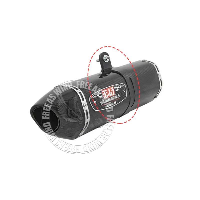 Abrazadera fijación escape Yoshimura R77 – Acero inoxidable - imagen 2