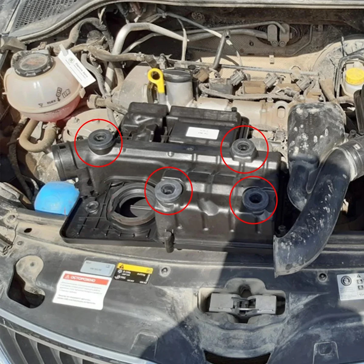 Junta tapa filtro aire VW Golf Audi A3 - imagen 5
