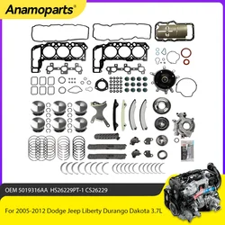Kit reconstrucción motor 3.7 V6 GAS para Dodge Ram 1500 2005-2012