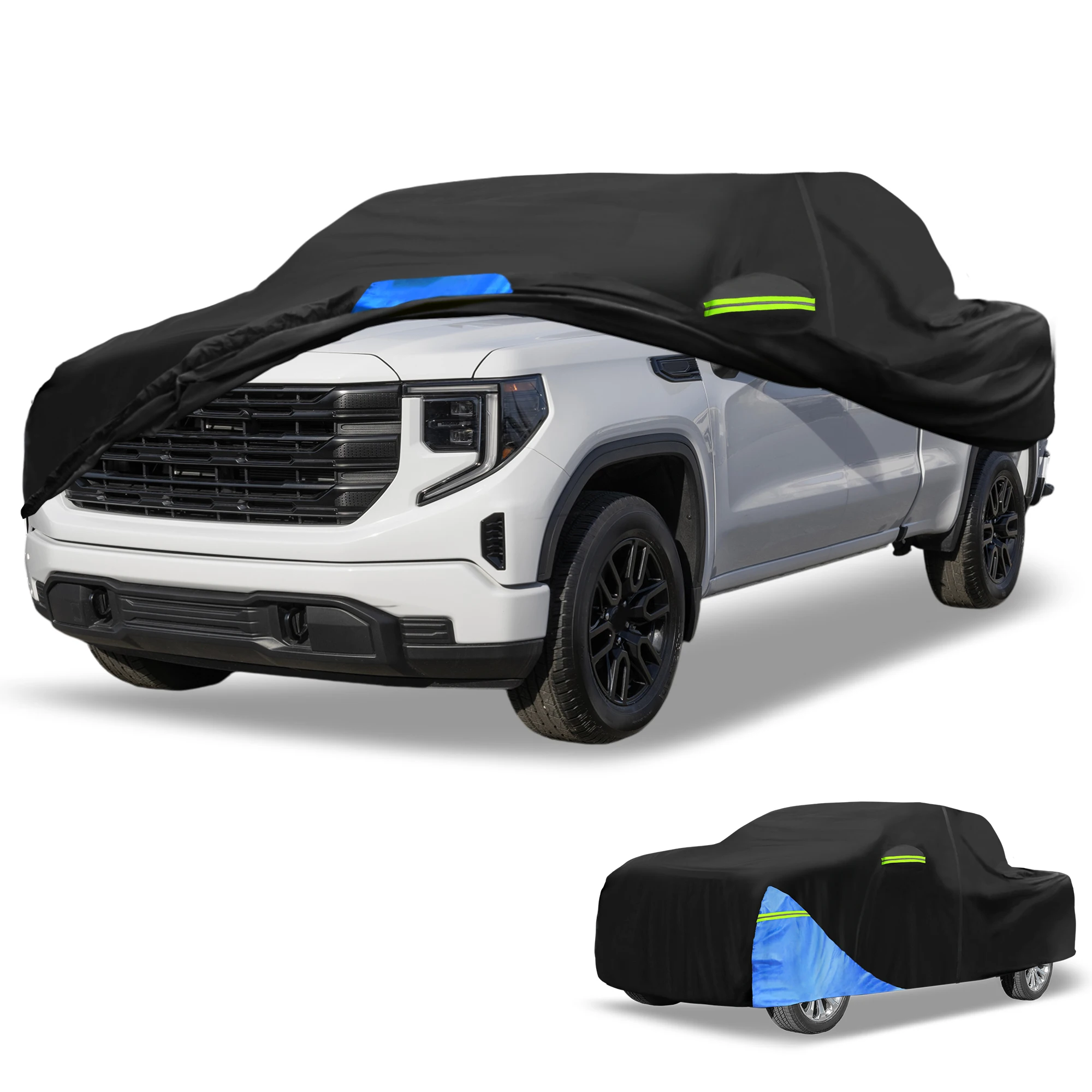 UXCELL funda exterior para GMC Sierra con tela Oxford 210D y cremallera