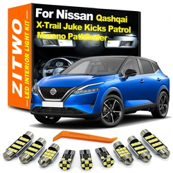 Kit LED interior ZITWO para Nissan Qashqai y X-Trail