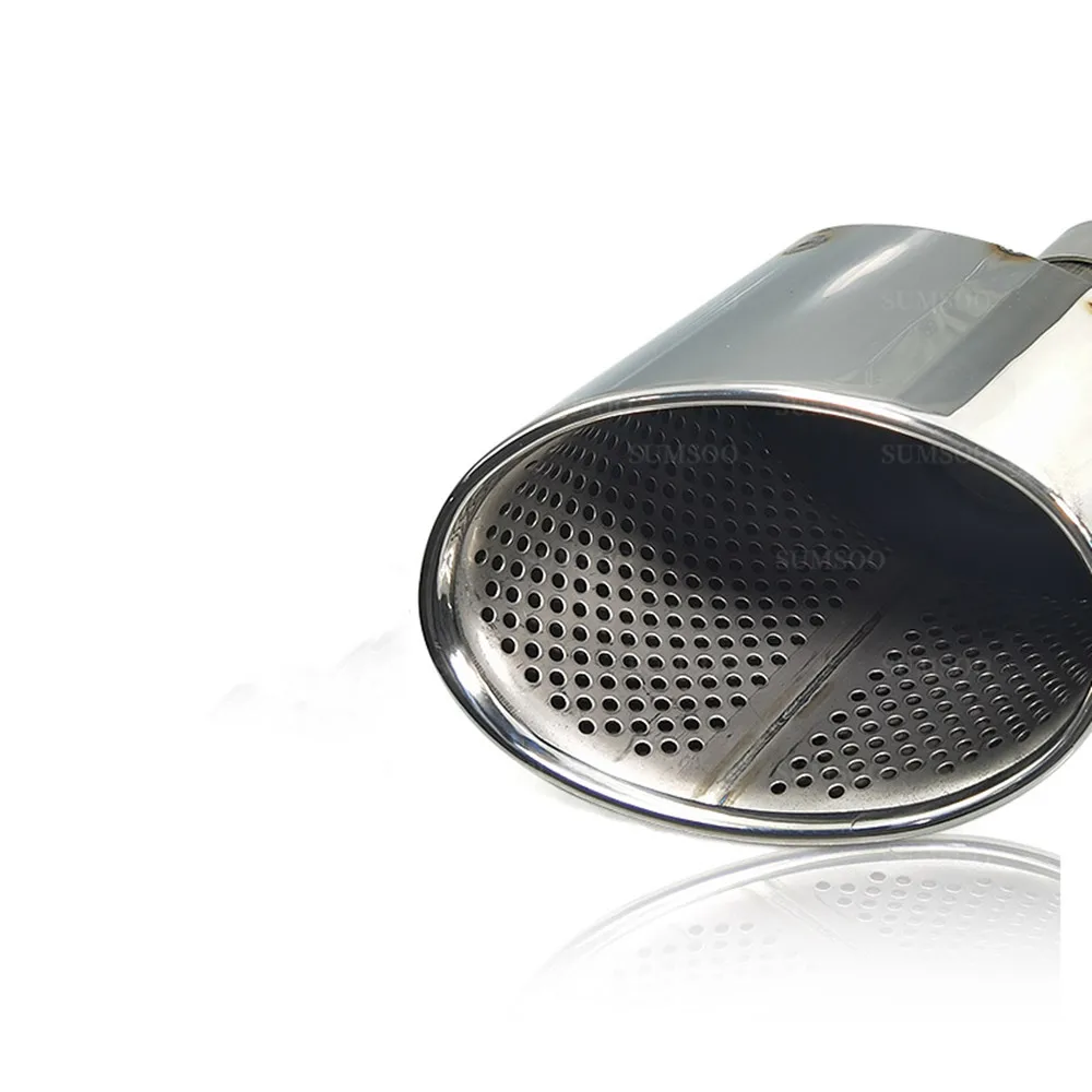 Puntas de escape de acero inoxidable para Audi A4 A5 A6 A7 RS - imagen 4