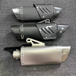 Silenciador escape 51mm acero inoxidable – Kawasaki Ninja Z400 Z900 ZX6R, KTM Yamaha R3 R6