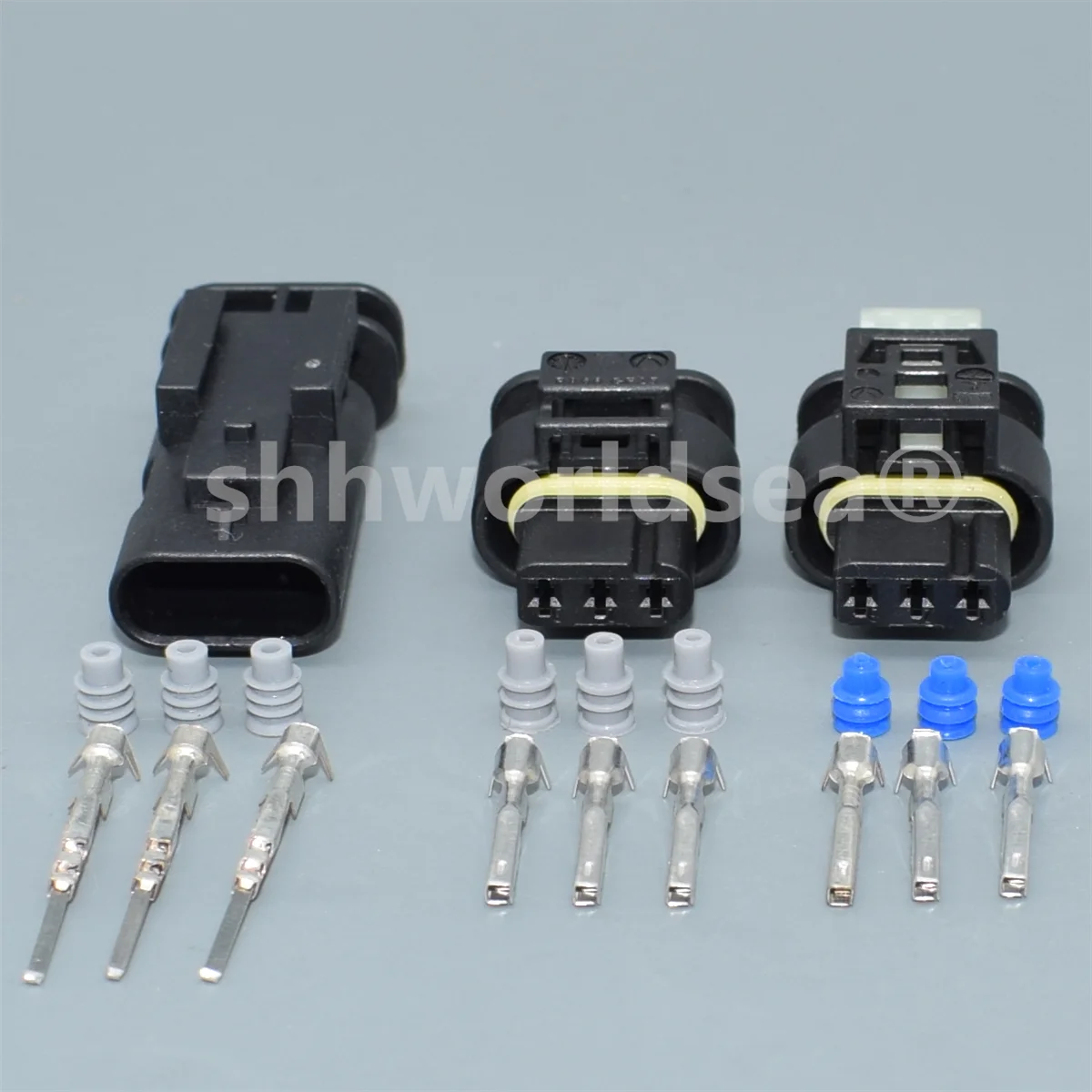 3C0 973 203 Conector enchufe automotriz de 3 pines 1,2 mm - VW - imagen 5