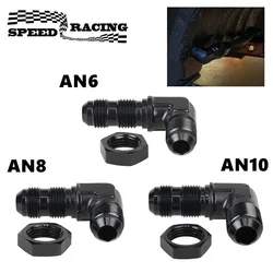 Racores Anderson AN6-AN8-AN10 90° para mamparo
