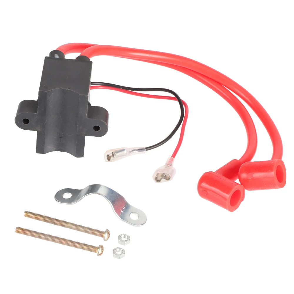 Condensador de Motor LD100, encendido de descarga, CDI con dos cabezales CDI actualizados para bicicleta motorizada de Gas YD100, 66cc, 80cc, 100CC