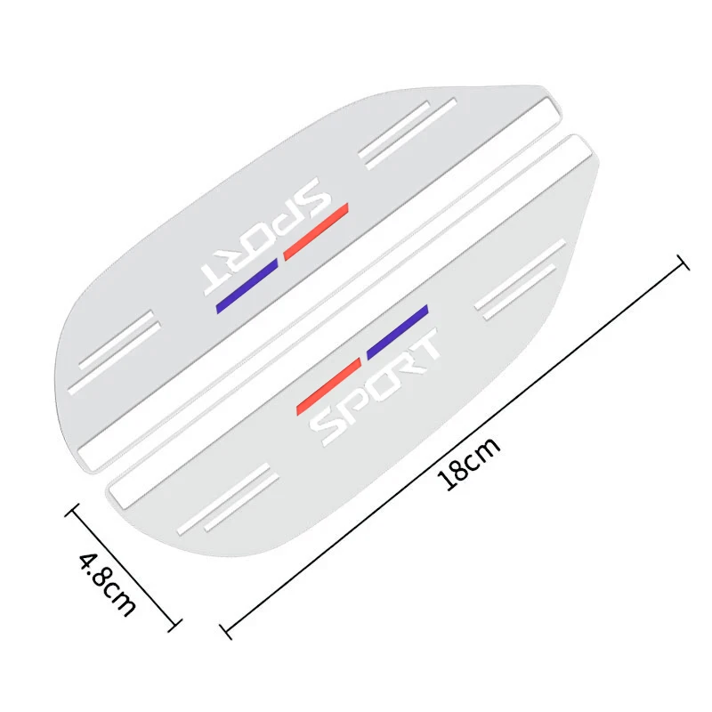 Visera antilluvia universal para espejo retrovisor de coche - imagen 2