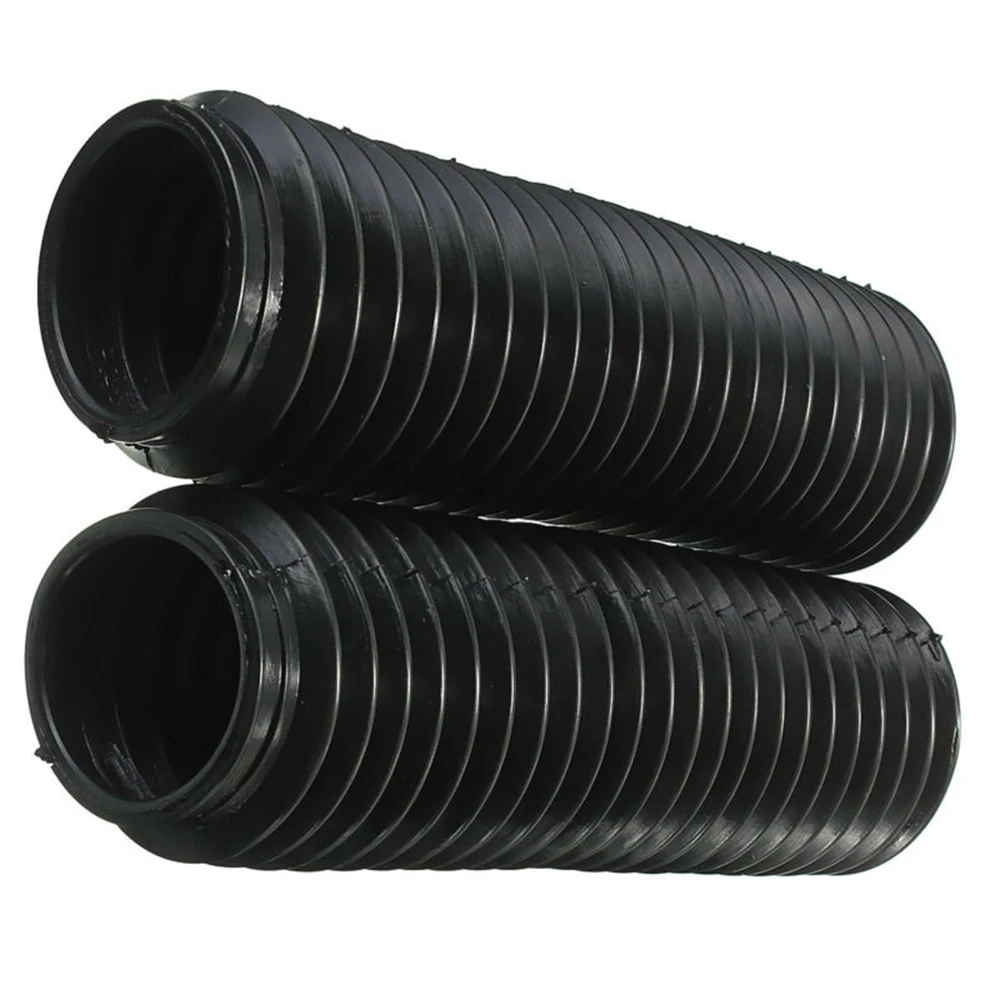 Guardapolvos de horquilla delantera CQR para motocicleta negros - imagen 4