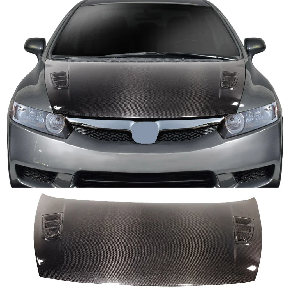 Capó de fibra de carbono para Honda Civic 2006-2011