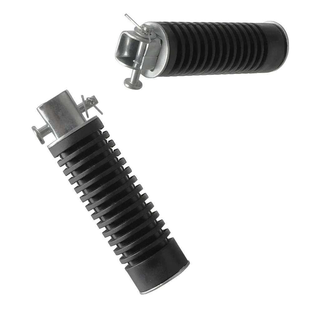 Estriberas traseras de goma negras para moto Honda CG125 - imagen 5
