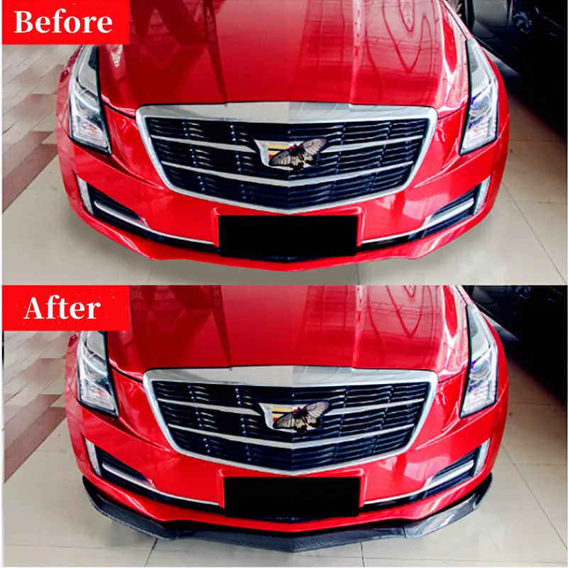 Labio delantero Cadillac ATS 2014-2017 deflector de barbilla tuning - imagen 2