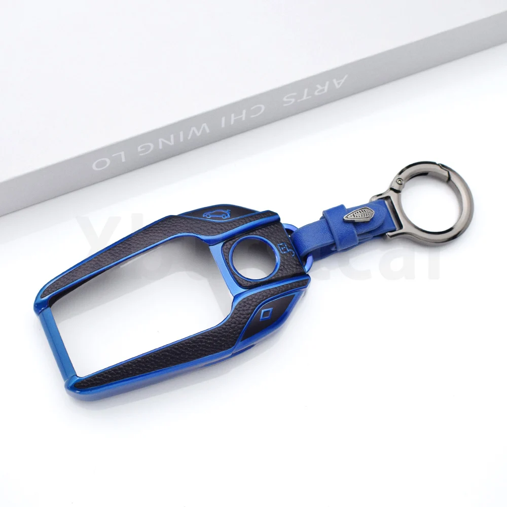 Funda de llave BMW en cuero TPU para X3, X5, X7 y Serie 5/7 - imagen 3