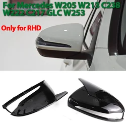 Tapa carcasa espejo Mercedes AMG RHD W205/W213/W222 negra